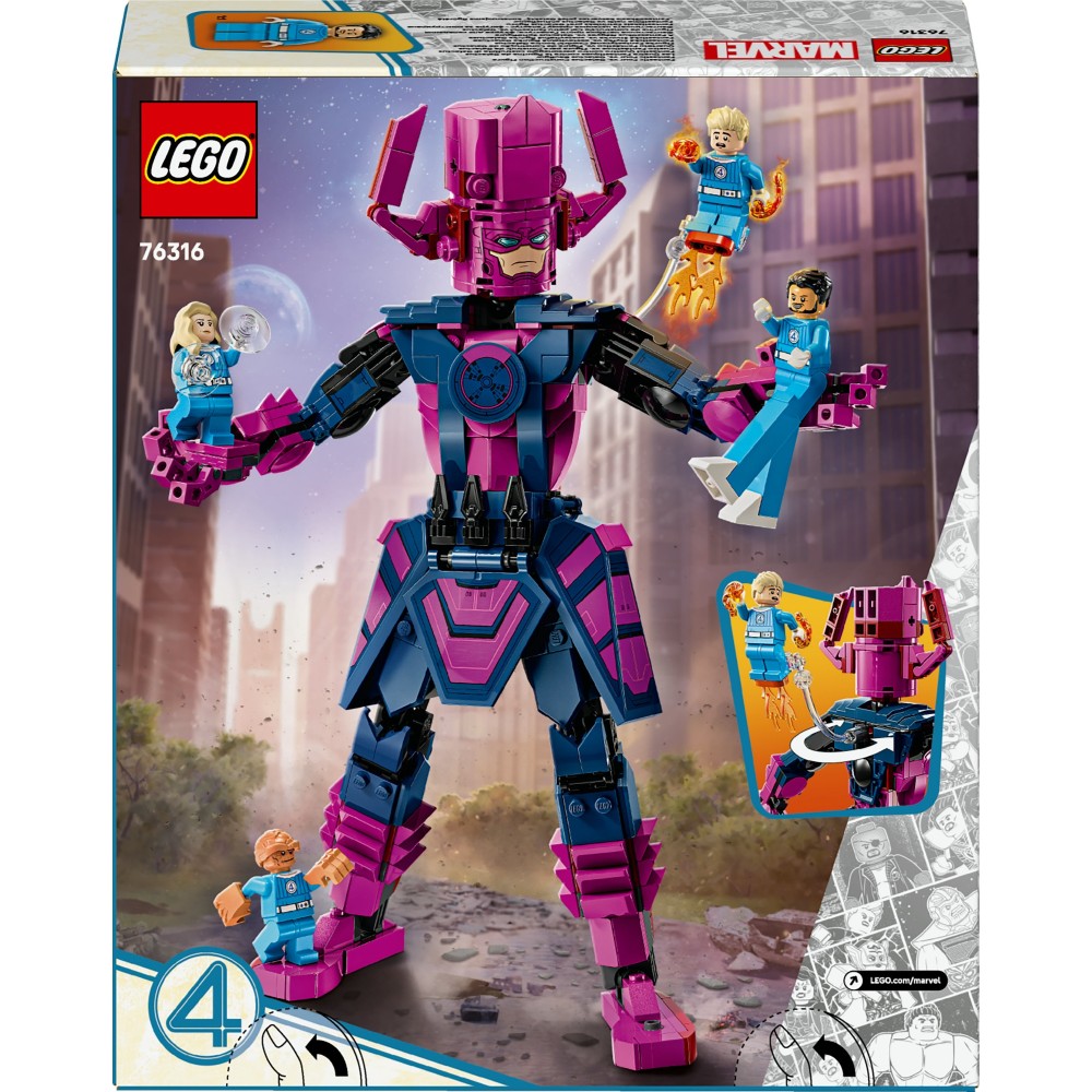ليجو 76316 مارفل فانتاستيك فور مكعبات التركيب LEGO
