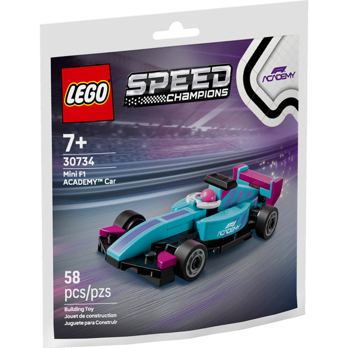 ليجو سيارة أكاديمية سباقات السرعة المصغرة مكعبات التركيب LEGO