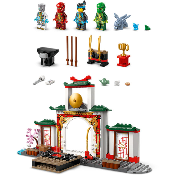 ليجو مكعبات بناء معبد نينجا سبينجيتسو مكعبات التركيب LEGO