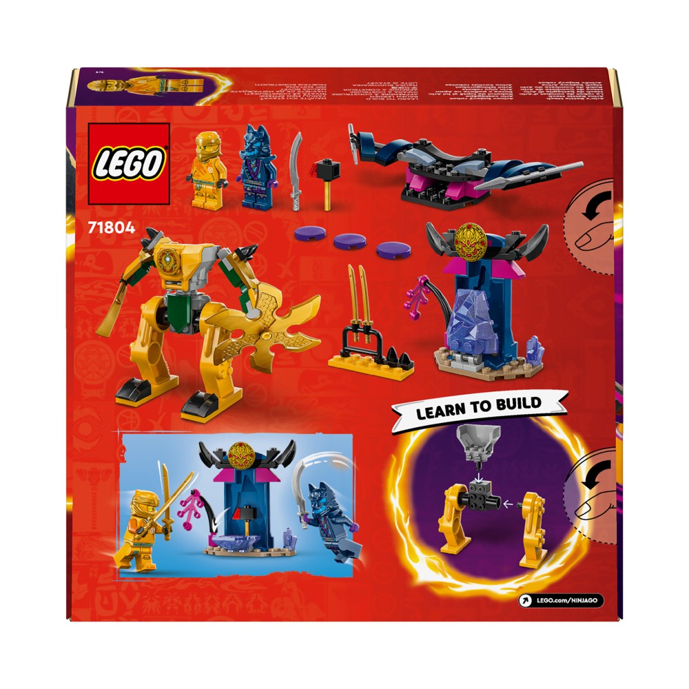 ليجو 71804 نينجاغو أرينا باتل ميك مكعبات التركيب LEGO