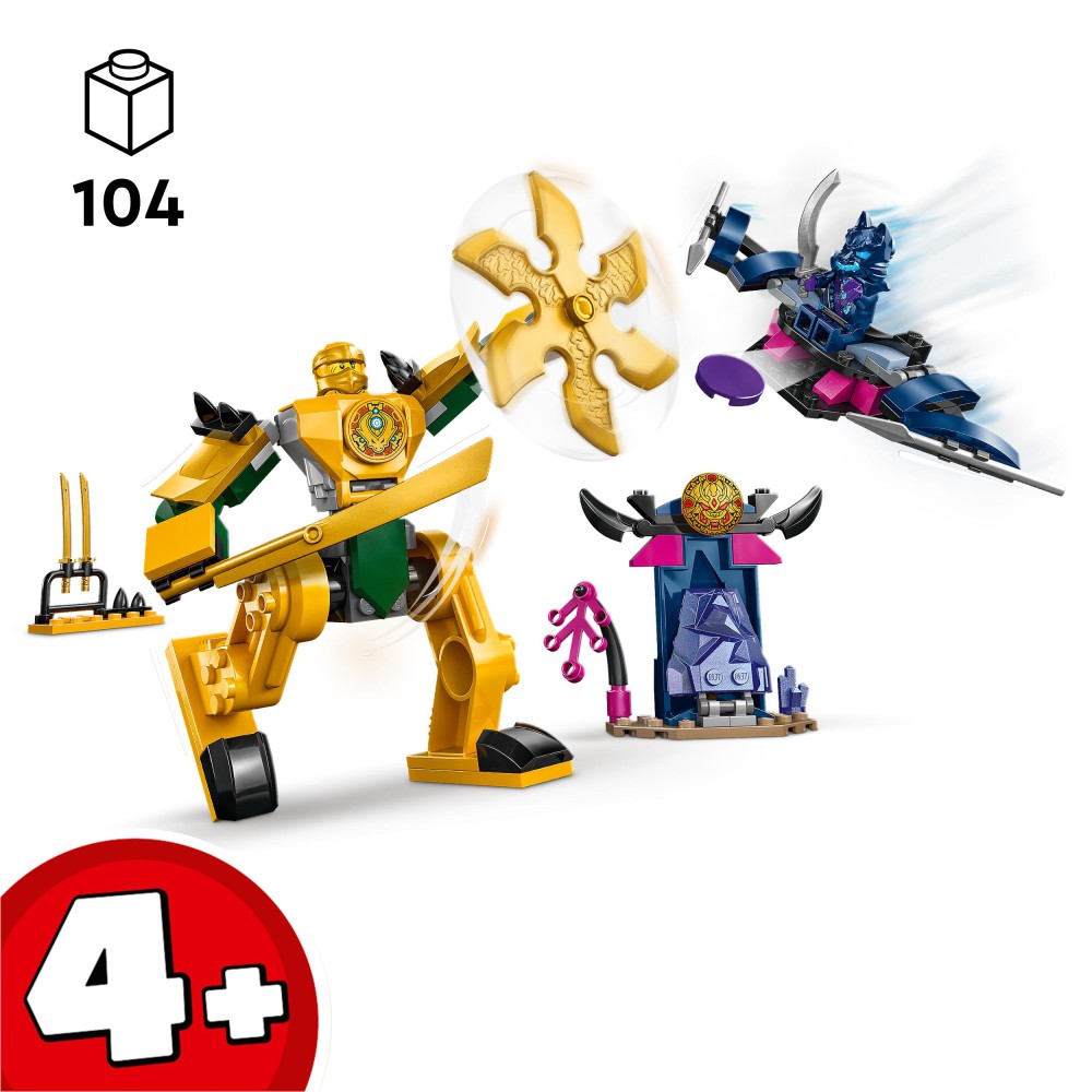ليجو 71804 نينجاغو أرينا باتل ميك مكعبات التركيب LEGO