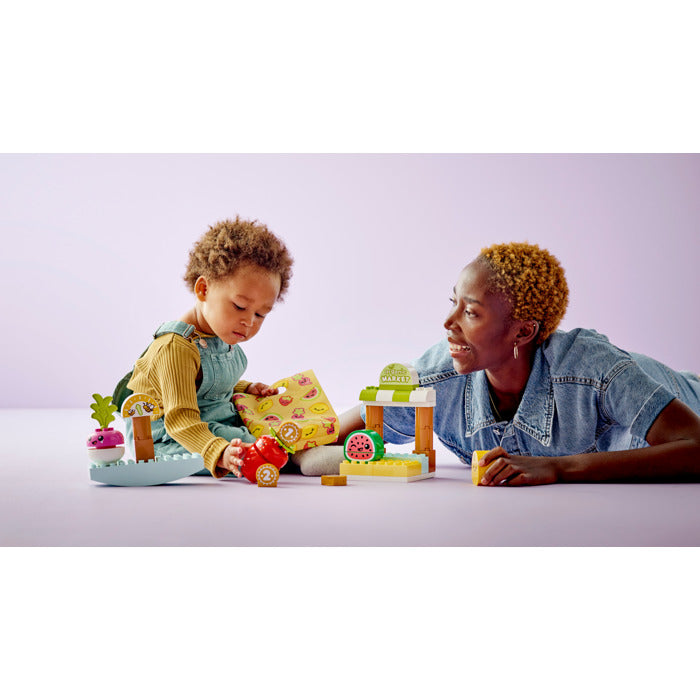ليجو 10983 دوبلو سوق المنتجات العضوية مكعبات التركيب LEGO