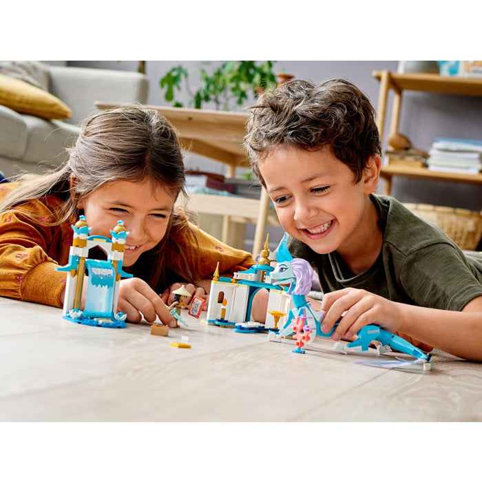ليجو ديزني لعبة تنين واميرة ديزني رايا وسيسو مكعبات التركيب LEGO