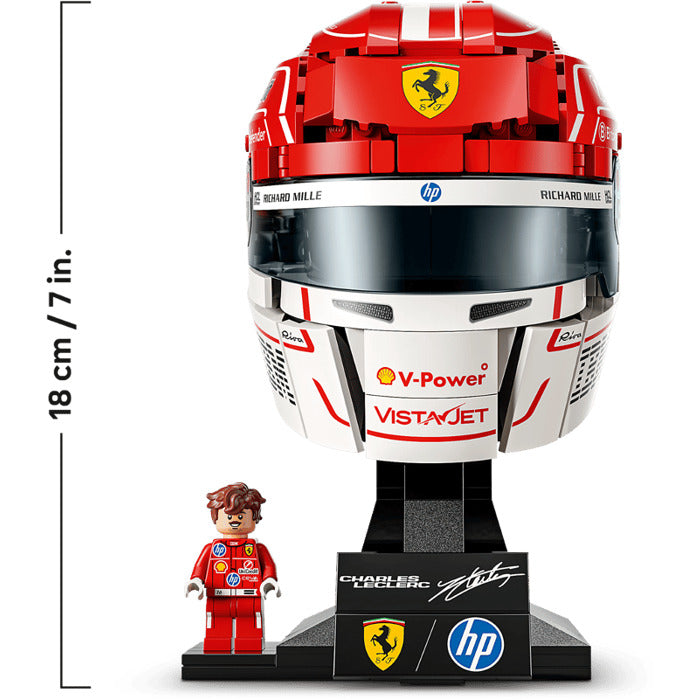 ليجو 43014 إيديشنز خوذة شارل لوكلير مكعبات التركيب LEGO