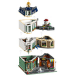 ليجو 11371 ايكونز نموذج شارع التسوق مكعبات التركيب LEGO