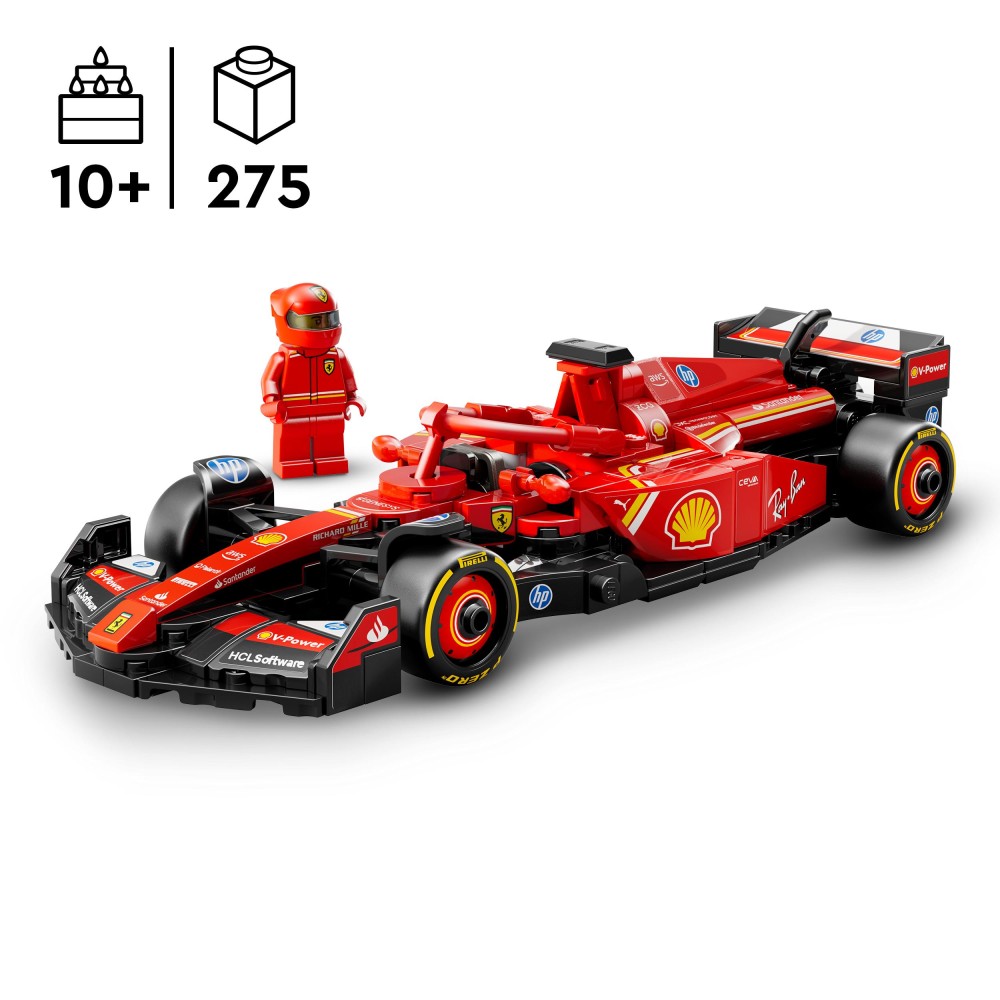 ليجو 77242 سبيد شامبيون فيراري فورمولا 1 مكعبات التركيب LEGO
