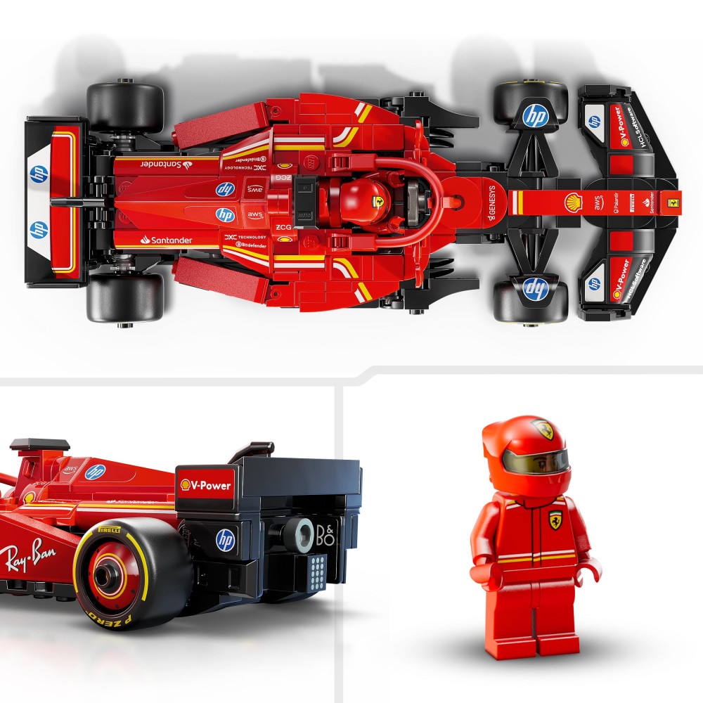 ليجو 77242 سبيد شامبيون فيراري فورمولا 1 مكعبات التركيب LEGO