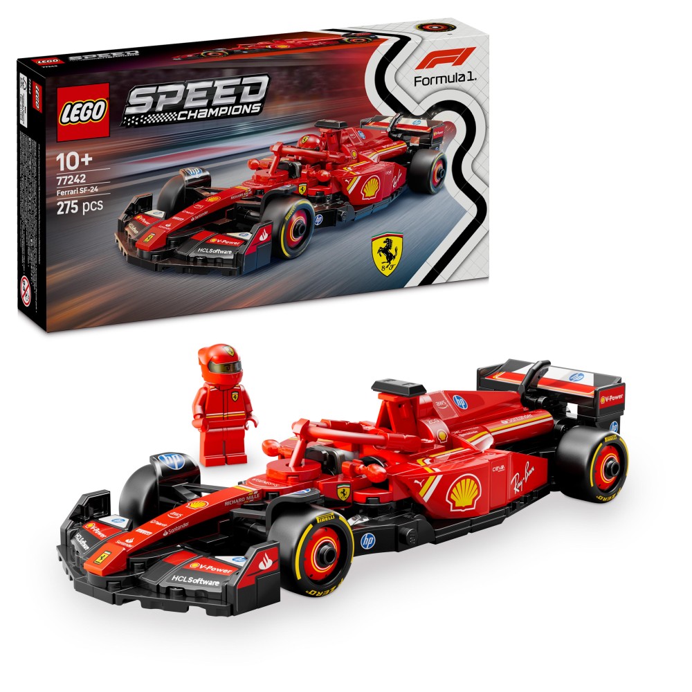 ليجو 77242 سبيد شامبيون فيراري فورمولا 1 مكعبات التركيب LEGO