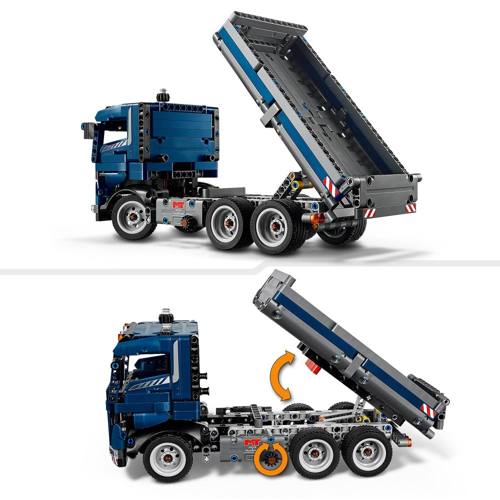ليجو 42203 تيكنك شاحنة تفريغ الحمولة مكعبات التركيب LEGO