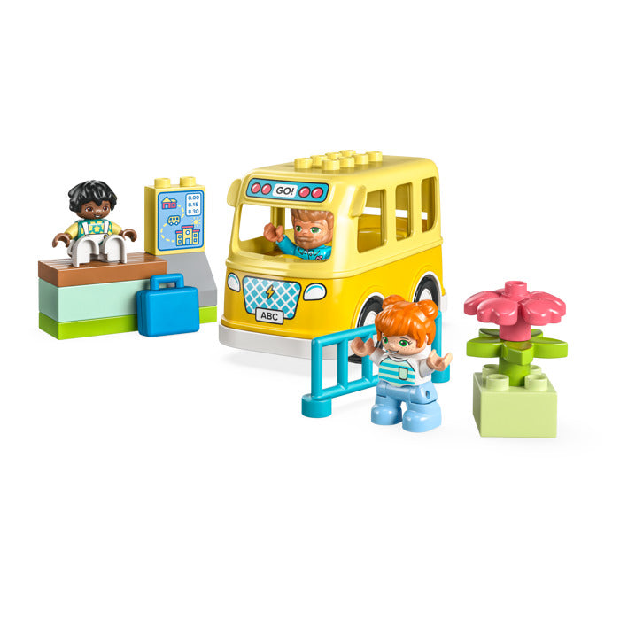ليجو 10988 دوبلو مجموعة رحلة الحافلة مكعبات التركيب LEGO