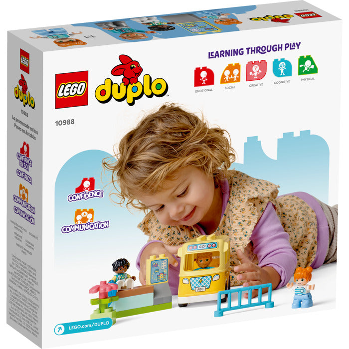 ليجو 10988 دوبلو مجموعة رحلة الحافلة مكعبات التركيب LEGO