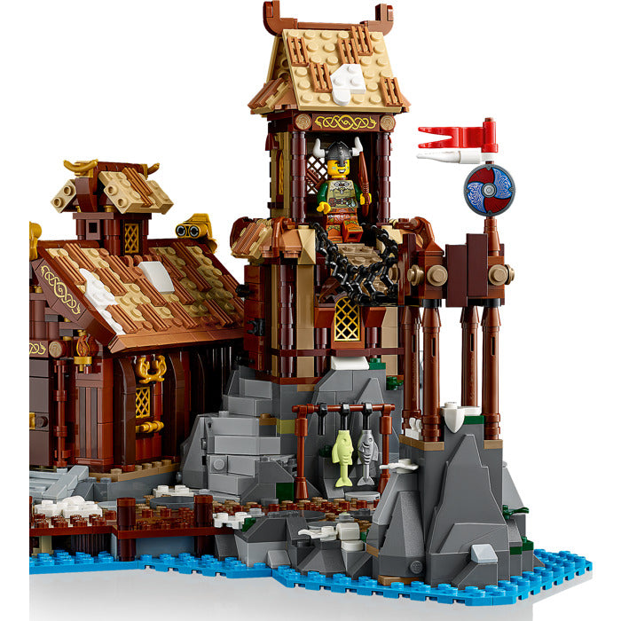 ليجو 21343 آيدياز قرية الفايكنج مكعبات التركيب LEGO