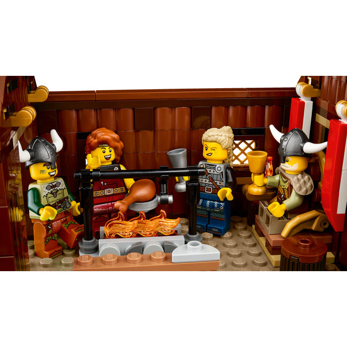 ليجو 21343 آيدياز قرية الفايكنج مكعبات التركيب LEGO