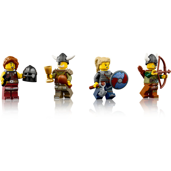 ليجو 21343 آيدياز قرية الفايكنج مكعبات التركيب LEGO