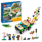 ليجو مكعبات بناء مهام إنقاذ الحيوانات البرية مكعبات التركيب LEGO