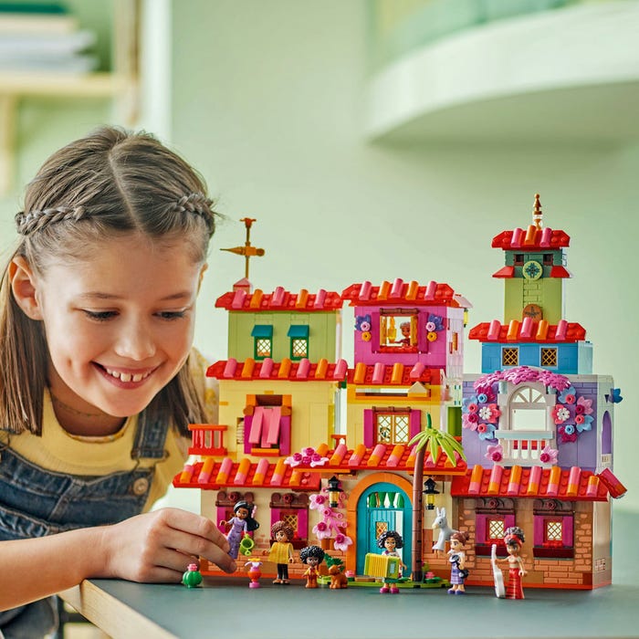 ليجو ديزني انكانتو بناء منزل مادريجال السحري مكعبات التركيب LEGO