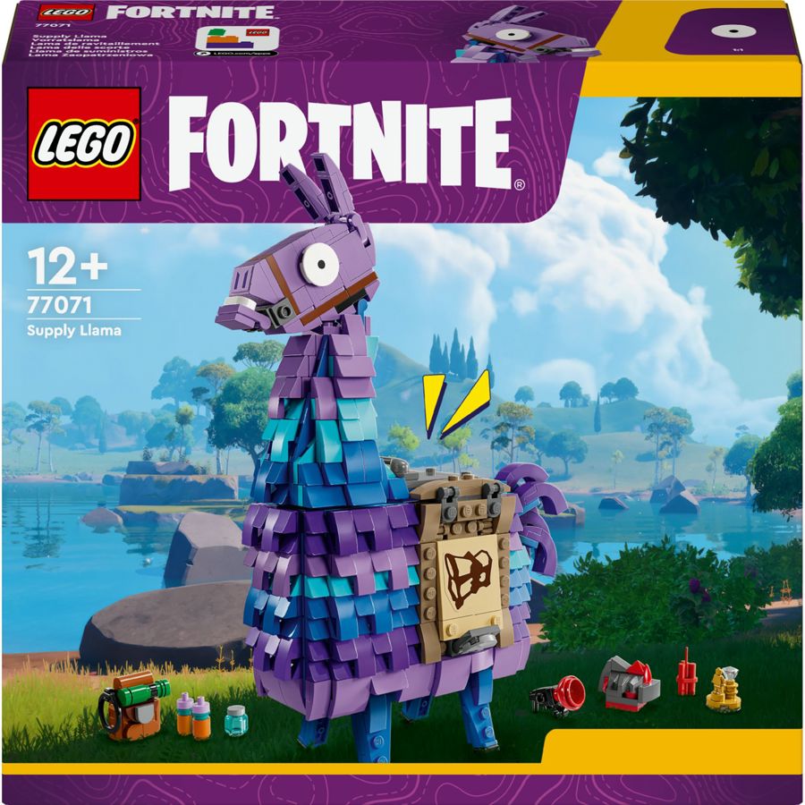 ليجو 77077 فورت نايت إمداد اللاما مكعبات التركيب LEGO