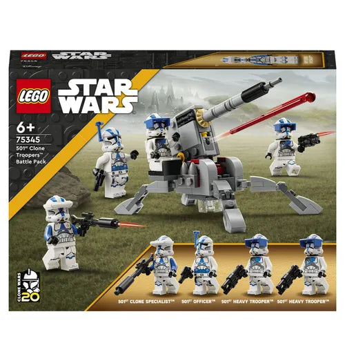 ليجو 75345 ستار وورز معركة جنود الاستنساخ مكعبات التركيب LEGO
