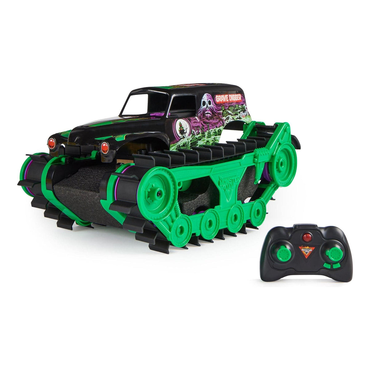مونستر جام سيارة حفار القبور تراكس بجهاز تحكم عن بعد السيارات ريموت كنترول Monster Jam