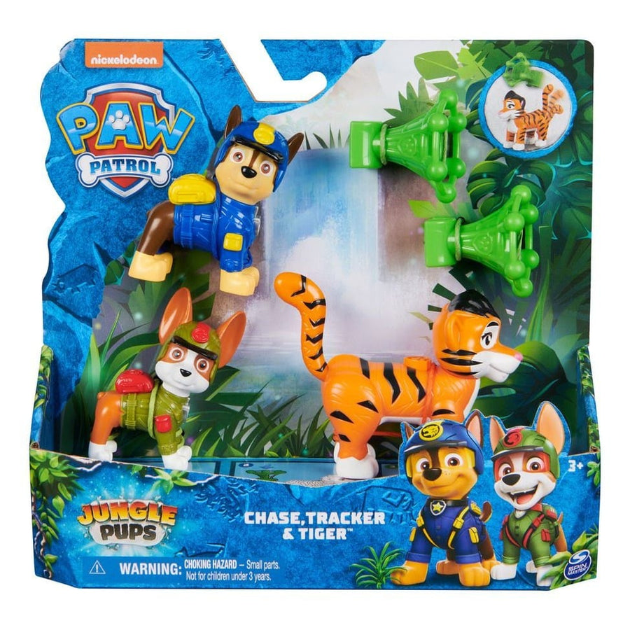باو باترول مجسمات جانغل تشيس وتراكر شخصيات كرتونية Paw Patrol