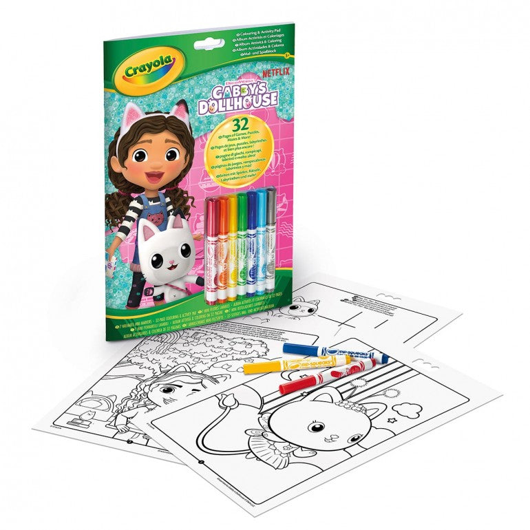 كرايولا دفتر انشطة وتلوين غابي رسم و تلوين Crayola