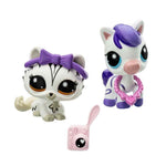 ليتلست بت شوب مجسم القطة والحصان مجسمات الحيوانات Littlest Pet Shop
