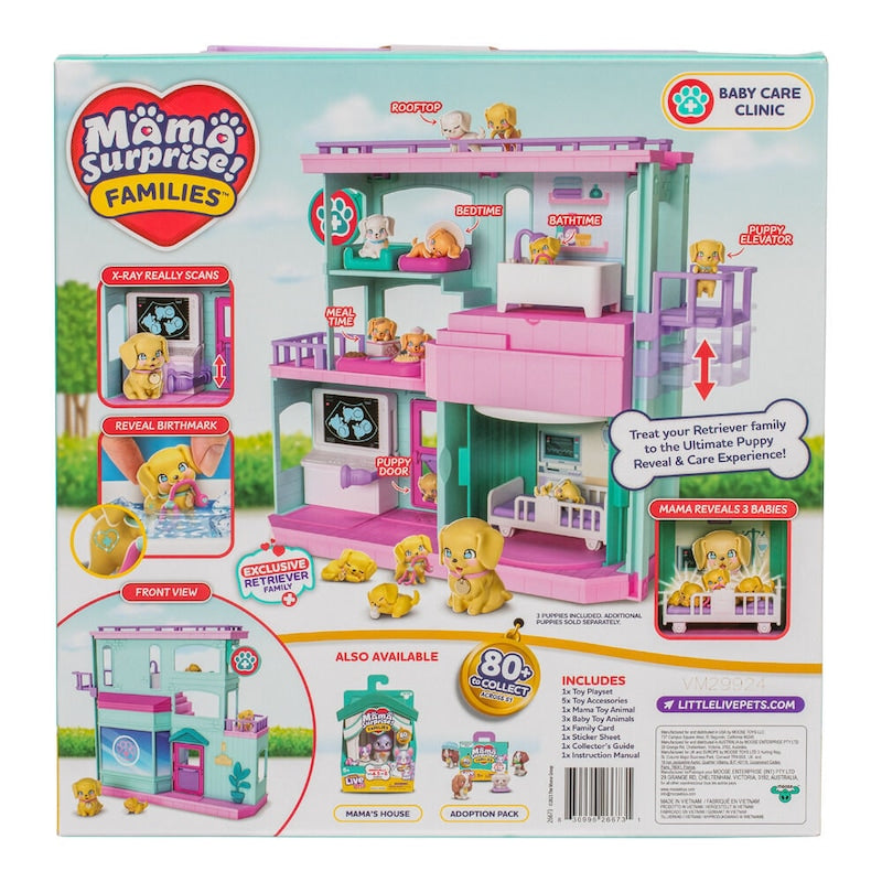 ليتل لايف بيتس عيادة العناية بالحيوانات الصغيرة مجسمات الحيوانات Little Live Pets