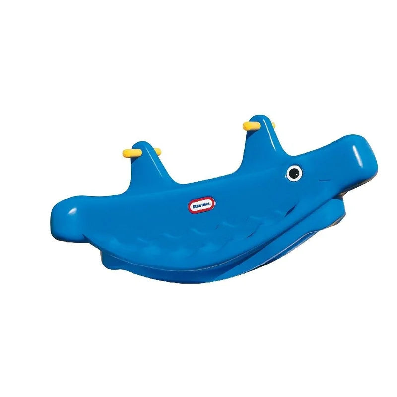 ليتل تايكس لعبة مرجيحة الحوت لون أزرق مركبات الدف Little Tikes