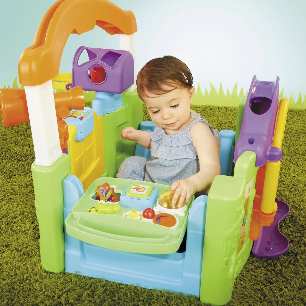 ليتل تايكس بيت لعب حديقة الأنشطة مواليد تفاعلي Little Tikes
