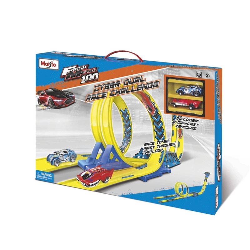مايستو مسار سباق المزدوج مركبات مع مسار Maisto