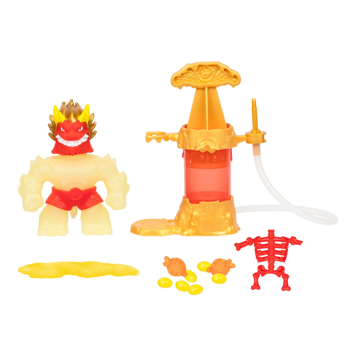 هيروز اوف جو جيت زو مجسم بلازاجون التمدد والضغط Heroes of Goo Jit Zu