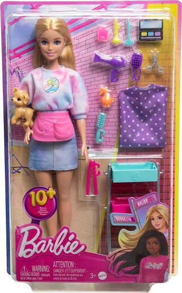 باربي ماليبو دمية المصمم مع 14 اكسسوار دمية مع اكسسوارات Barbie