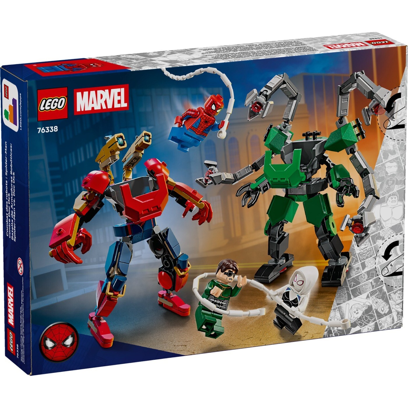 ليجو مارفل سبايدرمان ضد دكتور أوك 76338 مكعبات التركيب LEGO