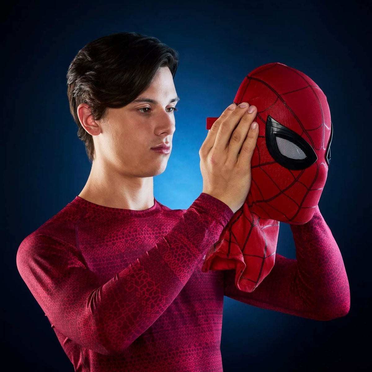 مارفل سبايدرمان قناع تفاعلي تقمص الأدوار Spider-Man