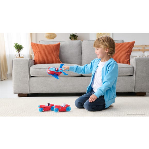 سبايدي مركبة 3 في 1 مع سهام شبكية مجسمات الشخصيات Marvel