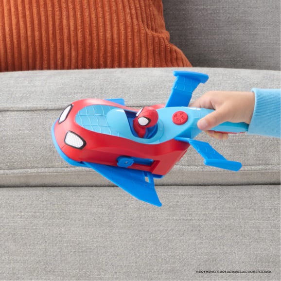 سبايدي مركبة 3 في 1 مع سهام شبكية مجسمات الشخصيات Marvel