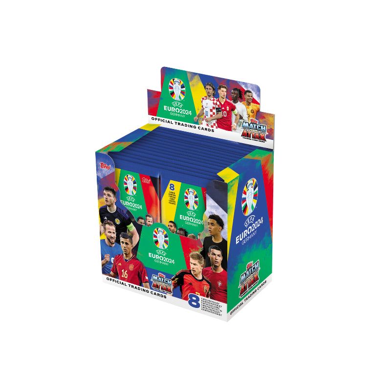 ماتش أتاكس كروت كرة القدم يورو 2024 (كرت واحد) العاب البطاقات Match Attax