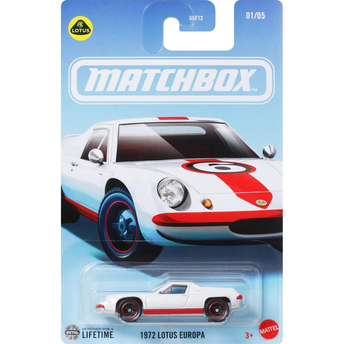 ماتش بوكس سيارة لوتس أوروبا مقاس 1:64 سيارات داي كاست Matchbox