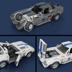 هوت ويلز مجموعة بناء وتركيب سيارة كورفيت جراند سبورت مكعبات التركيب HotWheels