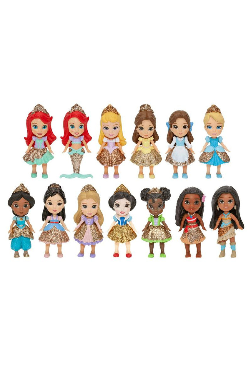 ديزني برينسس دمية ديزني الصغيرة 8 سم اشكال متنوعة دمى الشخصيات Disney
