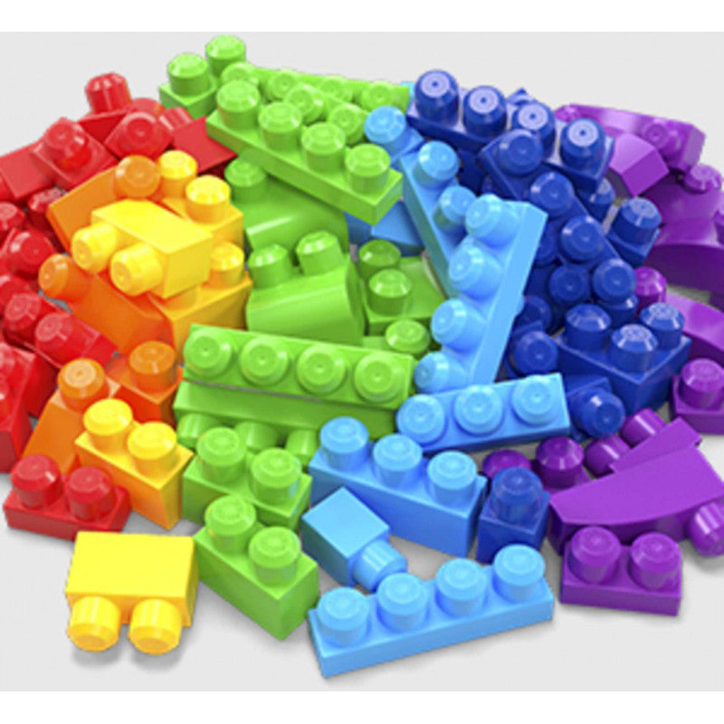 ميجا بلوكس حقيبة تركيب 80 قطعة المكعبات الكبيرة MEGA BLOKS
