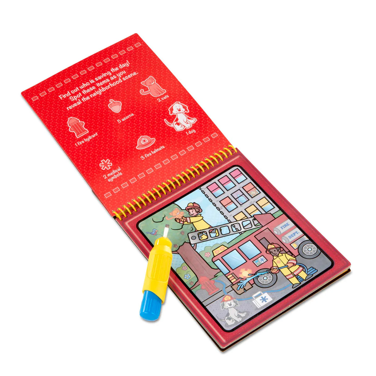 ميليسا اند دوج دفتر ووتر واو المركبات رسم و تلوين Melissa and Doug