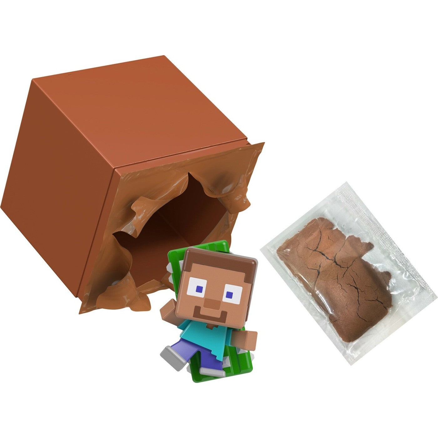 ماينكرافت بلوم بلوكس شخصية ستيف مع رمل مجسمات الشخصيات Minecraft