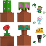 ماينكرافت بلوم بلوكس شخصية الأكسولوتل مع رمل مجسمات الشخصيات Minecraft