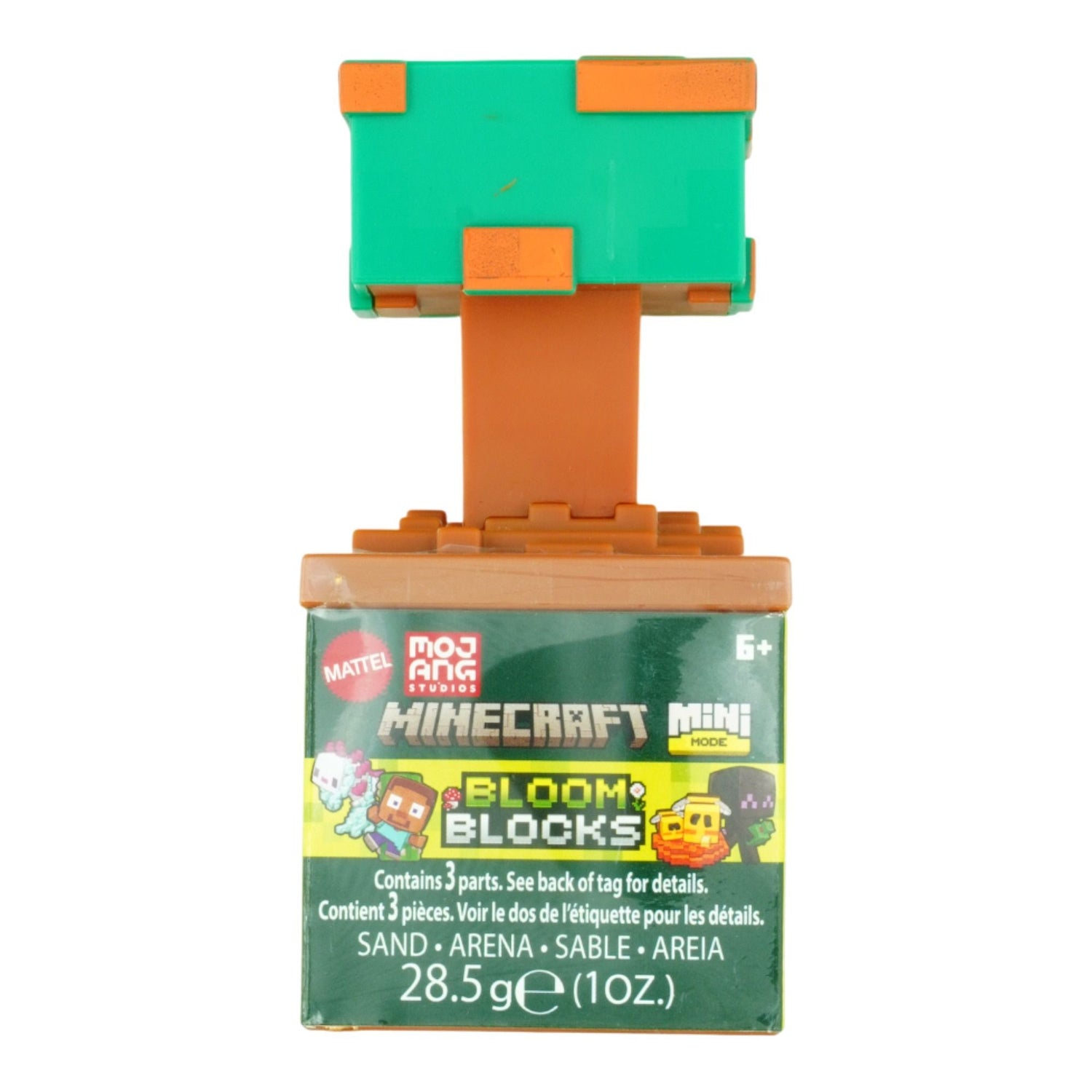 ماينكرافت بلوم بلوكس شخصية الفطر مع رمل مجسمات الشخصيات Minecraft