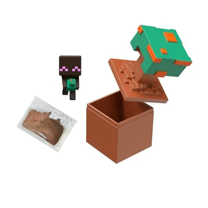 ماينكرافت بلوم بلوكس شخصية الفطر مع رمل مجسمات الشخصيات Minecraft
