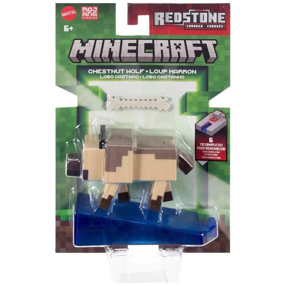 ماينكرافت مجسم ذئب ريدستون مجسمات الشخصيات Minecraft