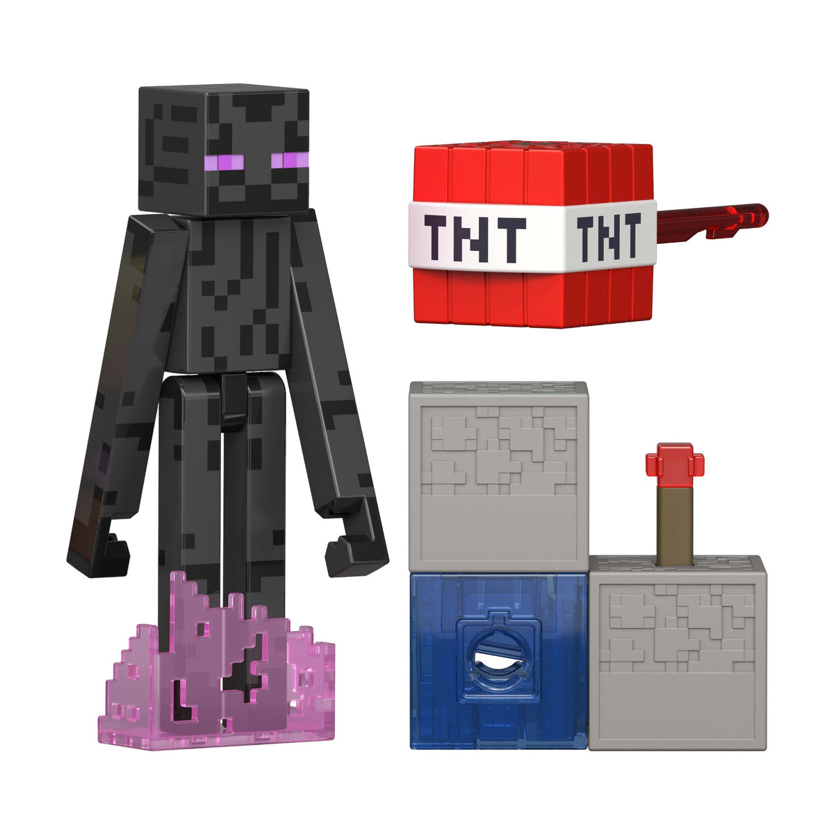 ماينكرافت مجسم إندرمان ريدستون مجسمات الشخصيات Minecraft