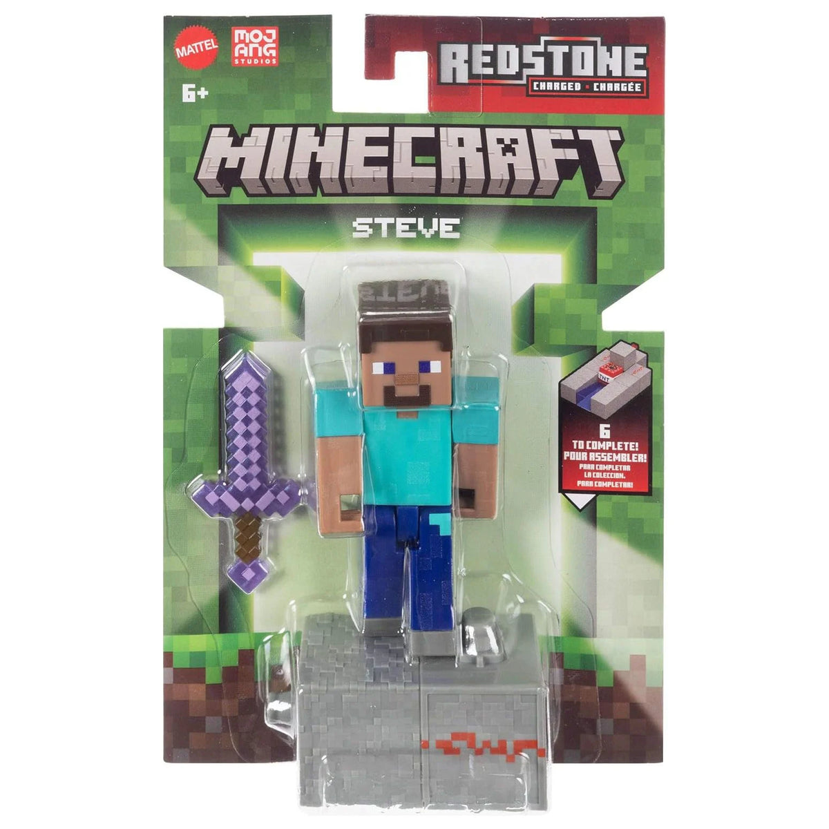 ماينكرافت مجسم ستيف ريدستون مجسمات الشخصيات Minecraft