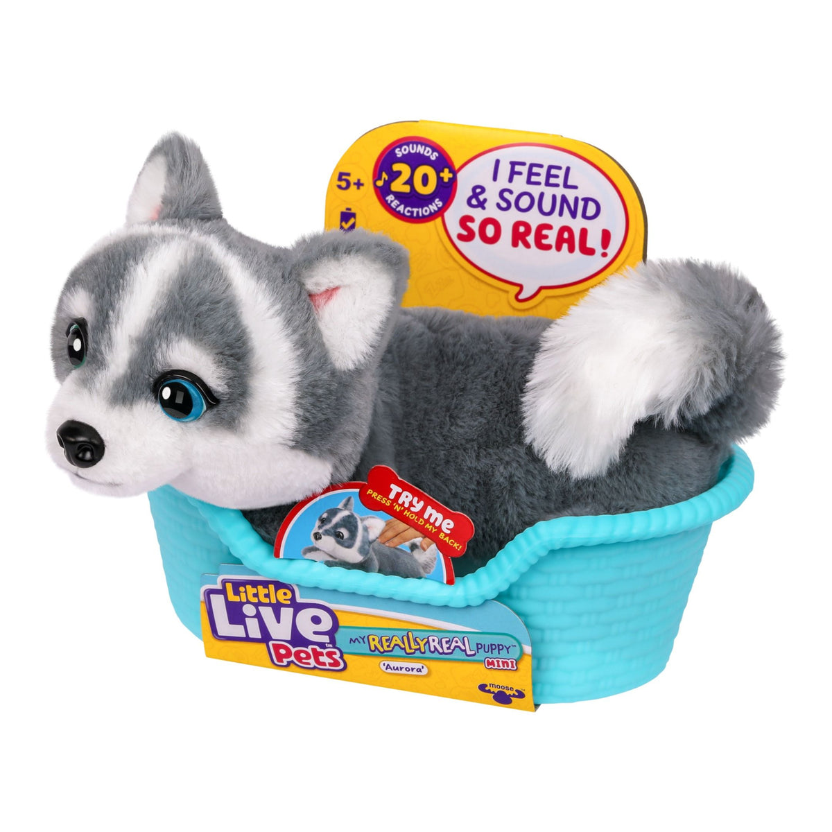 ليتل لايف بيتس الجرو الصغير الحقيقي الالعاب القطنية Little Live Pets